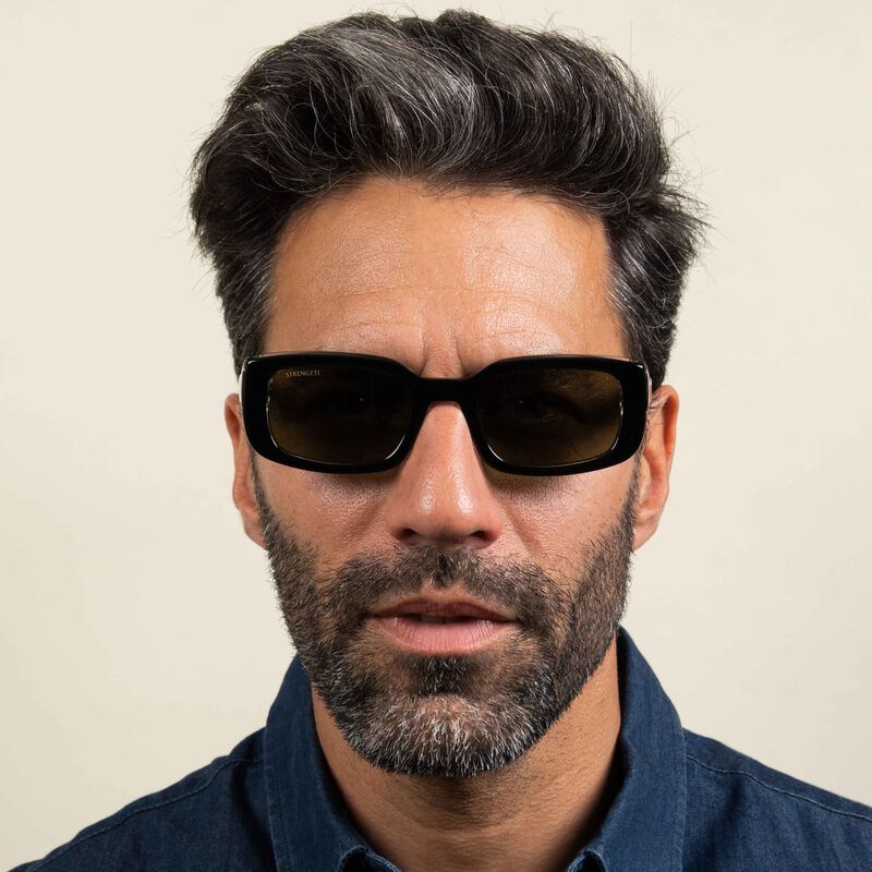 NICHOLSON, Shiny Black Transparent Layer-Mineral Polarized 555nm Cat 3 to 3 B4, hi-res image number null